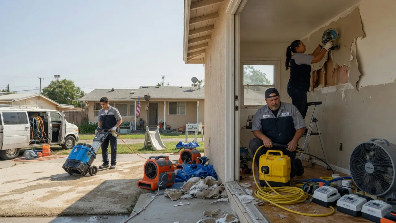 Water Damage Restoration in Bullard, TX near me
